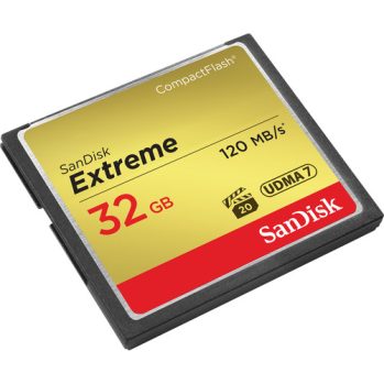 SANDISK EXTREME¨ COMPACTFLASH¨ 32GB 120MB/S