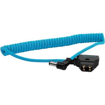 Kondor Blue 38cm D-Tap to DC Right Angle Straight Cable (5.5 x 2.5mm) (Canon C70)