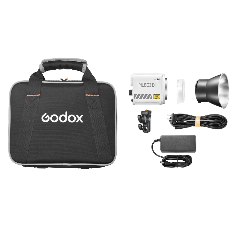 GODOX ML-60IIBi Bi-COLOUR LED LIGHT INC REFLECTOR - Image 3