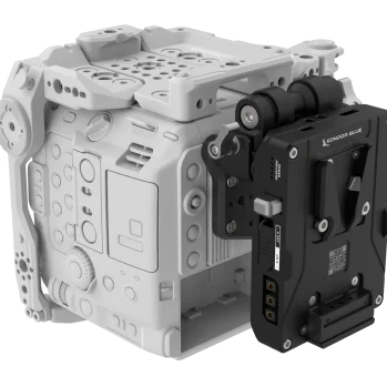 Kondor Blue Canon C400 Cage (V Mount Battery Plate Kit) (Raven Black)