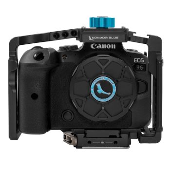 Kondor Blue Canon R5 Arca Base Rig MKII (R5/R6/R) (Raven Black)