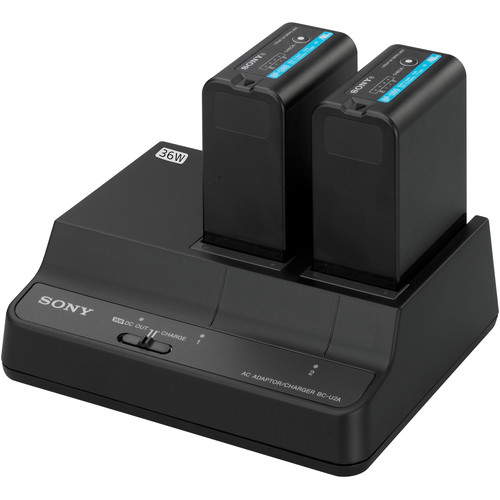 Sony BCU-2A 2-Channel Simultaneous Battery Charger/AC Adaptor For BP-U Series - Image 2