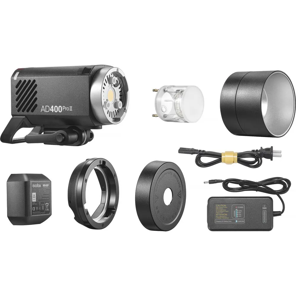 GODOX AD400PRO II TTL FLASH WITH LITHIUM ION BATT - Image 3