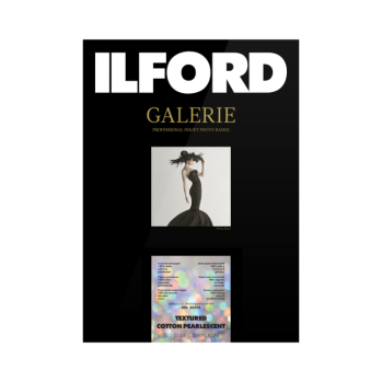 Ilford Galerie Textured Cotton Pearlescent 310gsm A2 25 Sheets
