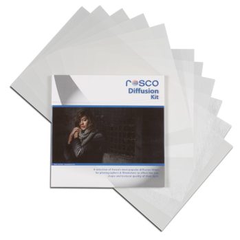 Rosco Diffusion Filter Kit - 12 x 12 (30cm x 30cm)