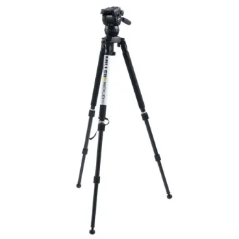 MILLER CX6 (1092) Solo 75 2-St Alloy Tripod (1630) Pan Handle (679) Strap (1520) Softcase (3514)