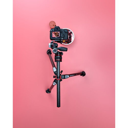Manfrotto 055 Carbon Fibre 3-Section Tripod Kit with XPRO 3-Way Head - Image 6