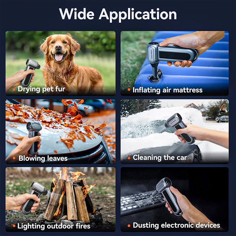 WolfBox MegaFlow MF100 - Compressed Air Duster - Image 3