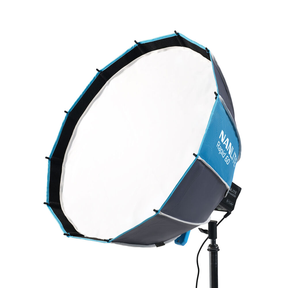 Nanlite 60cm Rapid Parabolic Softbox - NNSBFMRP60
