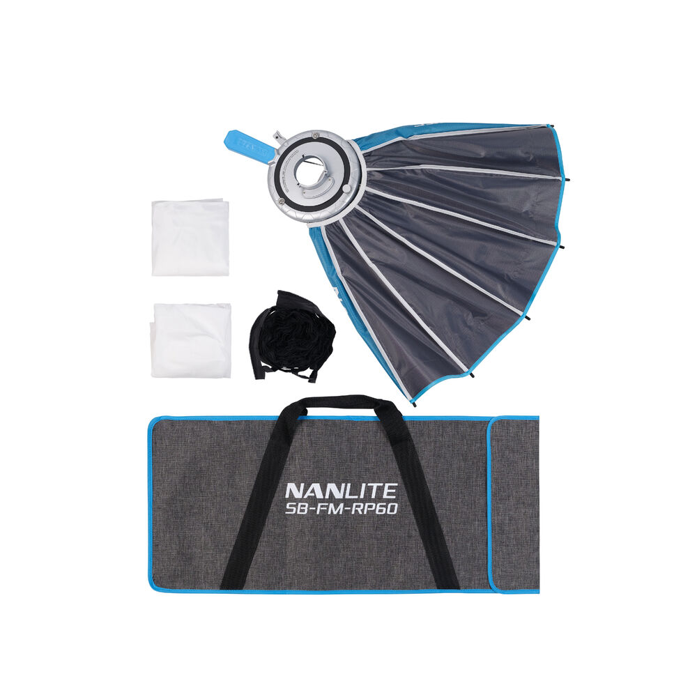 Nanlite 60cm Rapid Parabolic Softbox - NNSBFMRP60 - Image 3