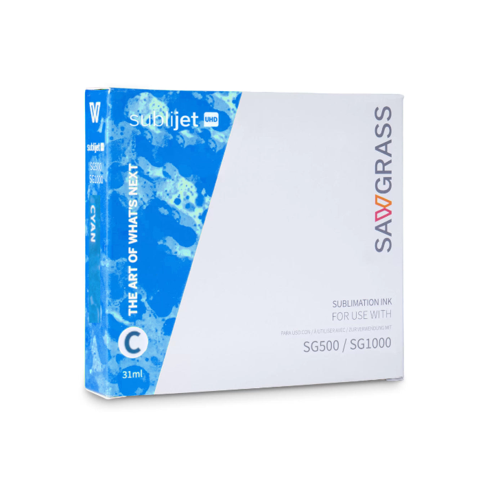 Sawgrass SubliJet-UHD SG500 / SG1000 31mL - Cyan