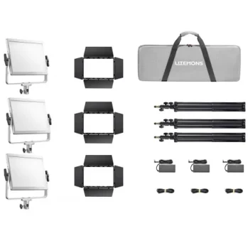GODOX LITEMONS LP600R 3 LIGHT 60W RGB LED PANEL KI