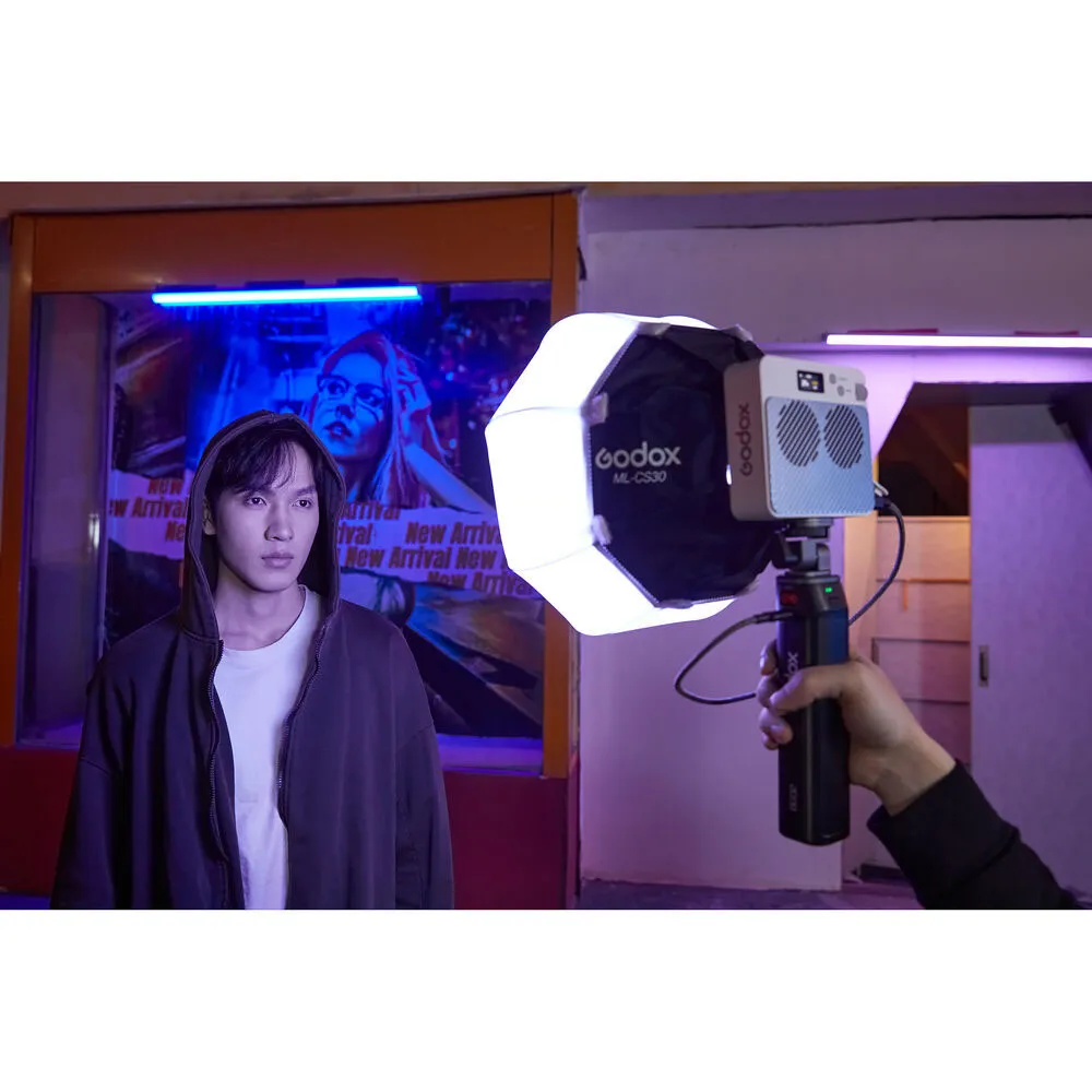 GODOX ML100R KIT2 RGB LED + NPF BATT HANDLE - Image 6