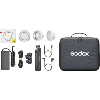 GODOX ML100R KIT3 RGB LED + BG02 BATT HANDLE