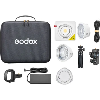 GODOX ML100R KIT4 RGB LED + POWER BANK HANDLE