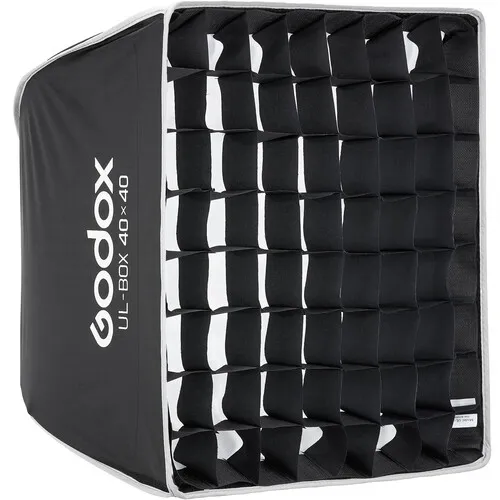 GODOX UL QR 40x40cm SQUARE BOWENS SOFTBOX + GRID - Image 2