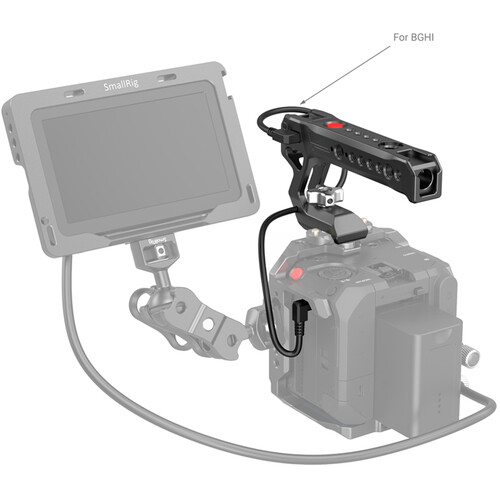 SmallRig NATO Top Handle with Record Start / Stop Remote Trigger 3322 - Image 5
