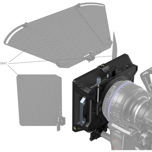 SmallRig Multifunctional Modular Matte Box (_95mm) VND Kit 3645 - Image 3