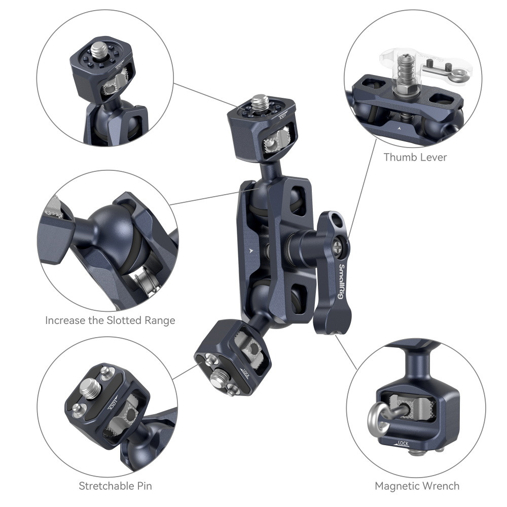 SmallRig Magic Arm for Sony FX6 / FS5 / FS5 II 4123 - Image 3