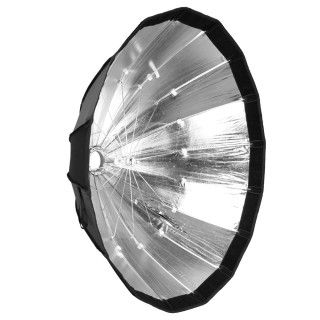 GODOX PARABOLIC SILVER OCTA UMBRELLA SOFTBOX 85cm - Image 7