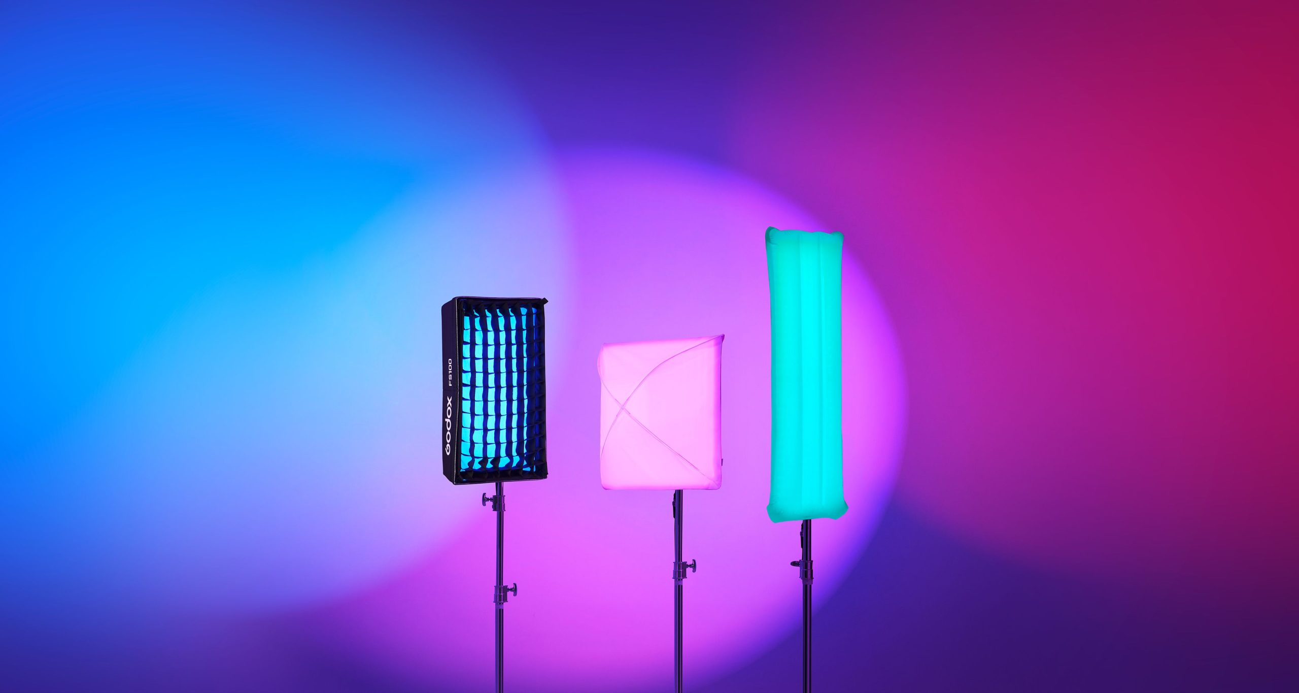 GODOX FL200R 2X2 FLEXIBLE RGB MAT V-LOCK KIT