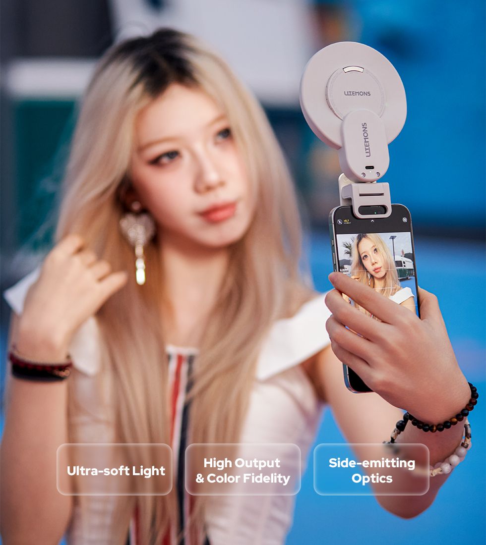GODOX LR15BI LITEMONS BI-COLOUR SELFIE LED R/LIGHT - Image 4