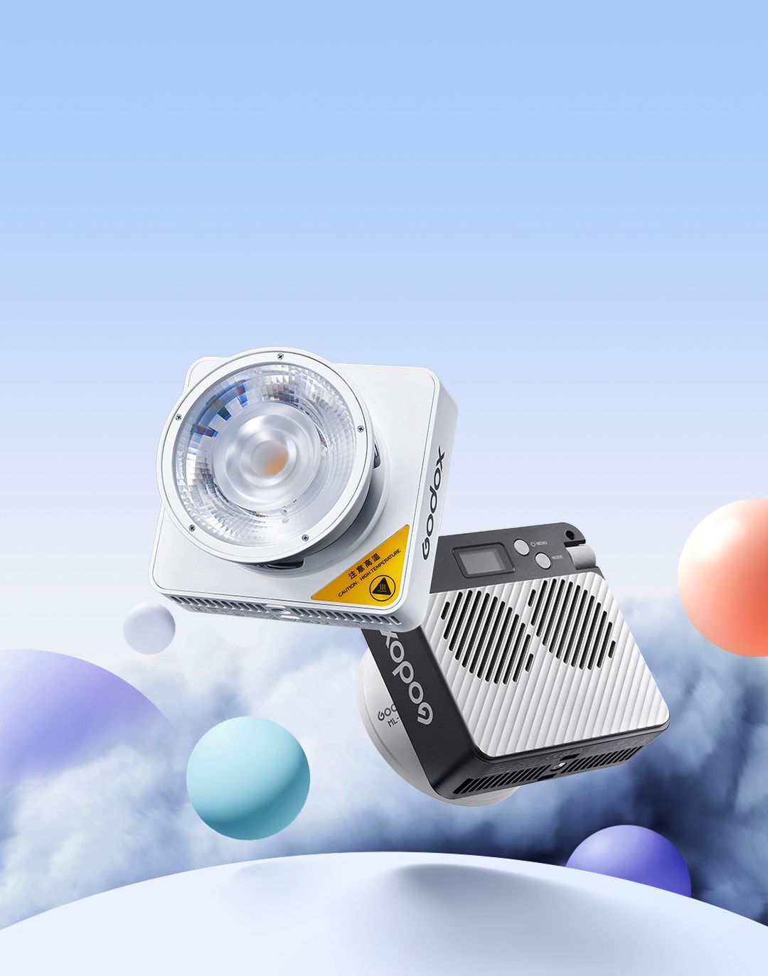 GODOX ML100R RGB LED LIGHT ONLY - Image 2