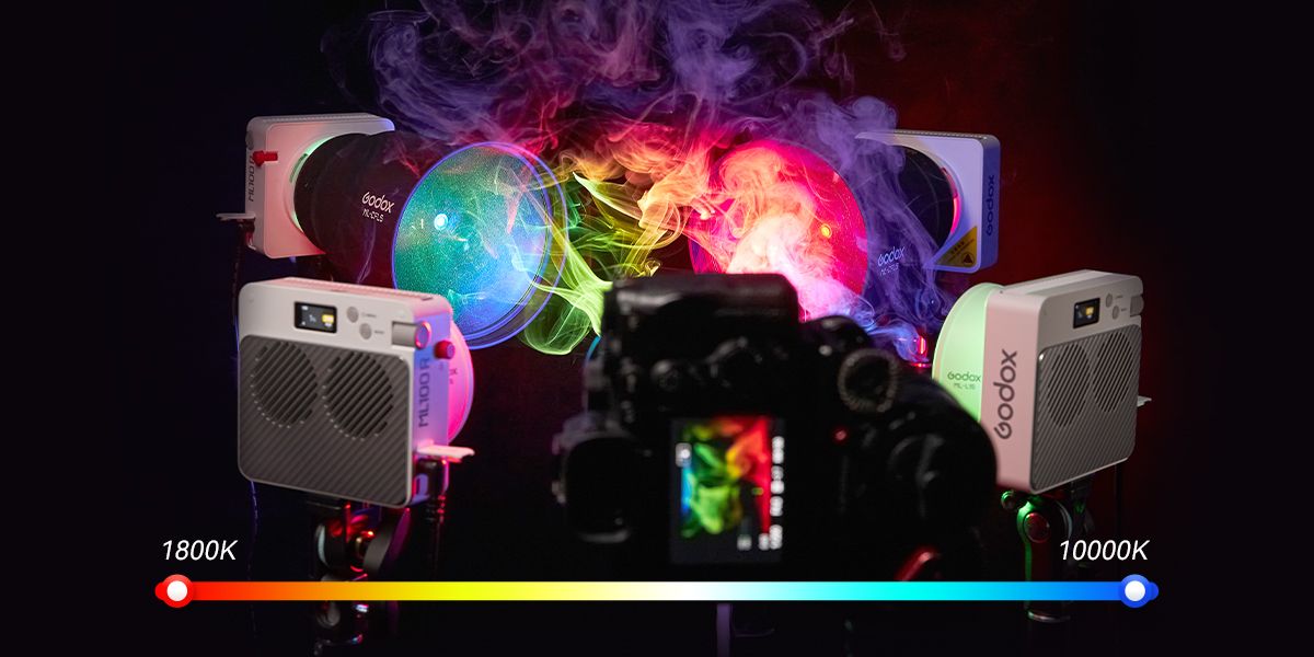 GODOX ML100R RGB LED LIGHT ONLY - Image 5