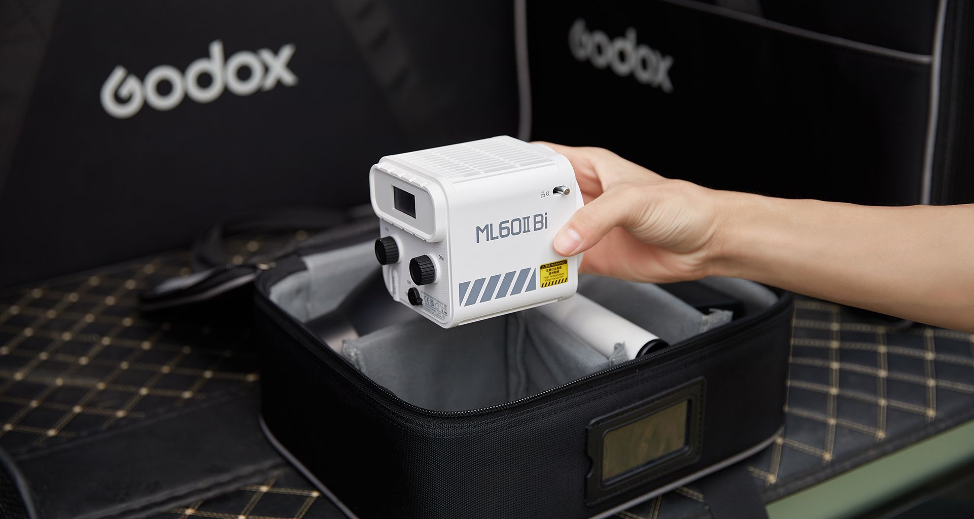 GODOX ML60II BI-COLOUR LED LIGHT KIT WITH AK-B01 - Image 3