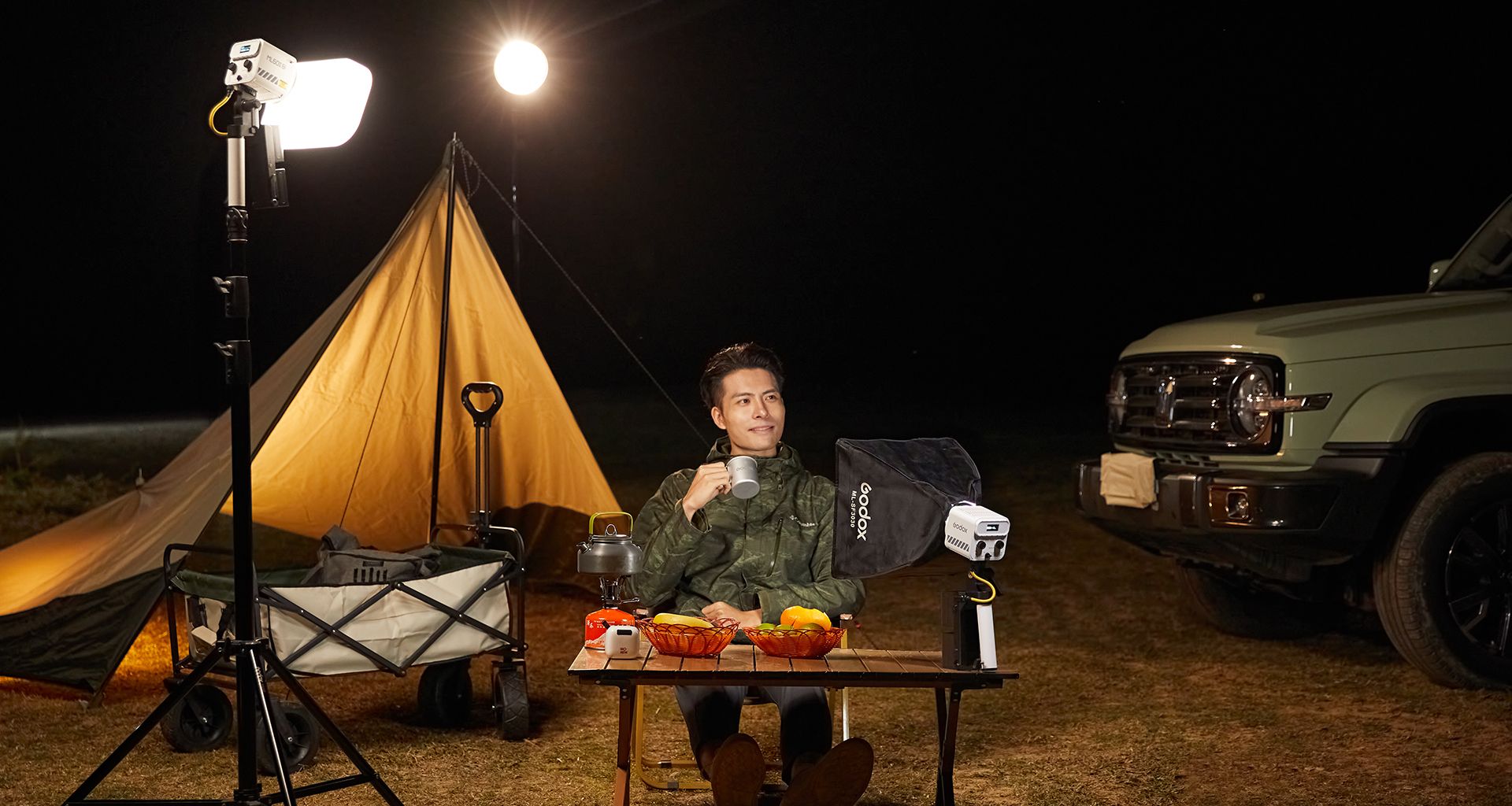 GODOX ML60II BI-COLOUR LED LIGHT KIT WITH AK-B01 - Image 5