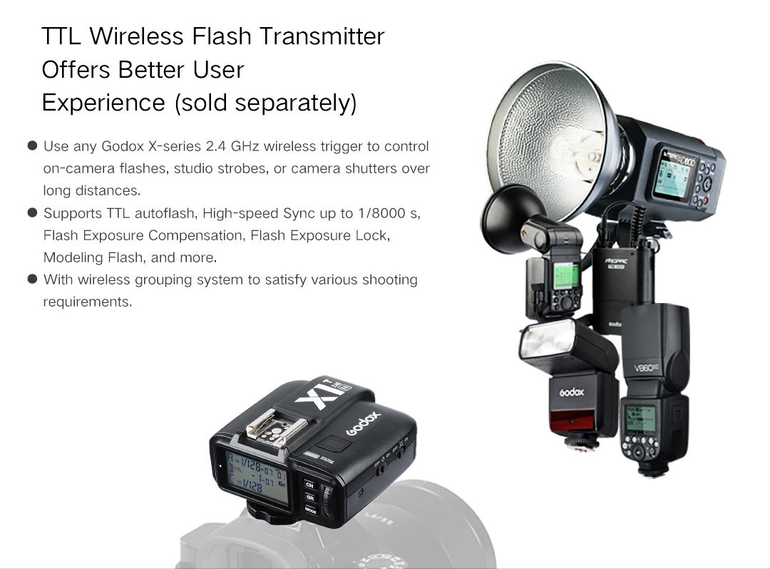 GODOX TT350O TTL SPEEDLIGHT FLASH FOR OLYMPUS - Image 8