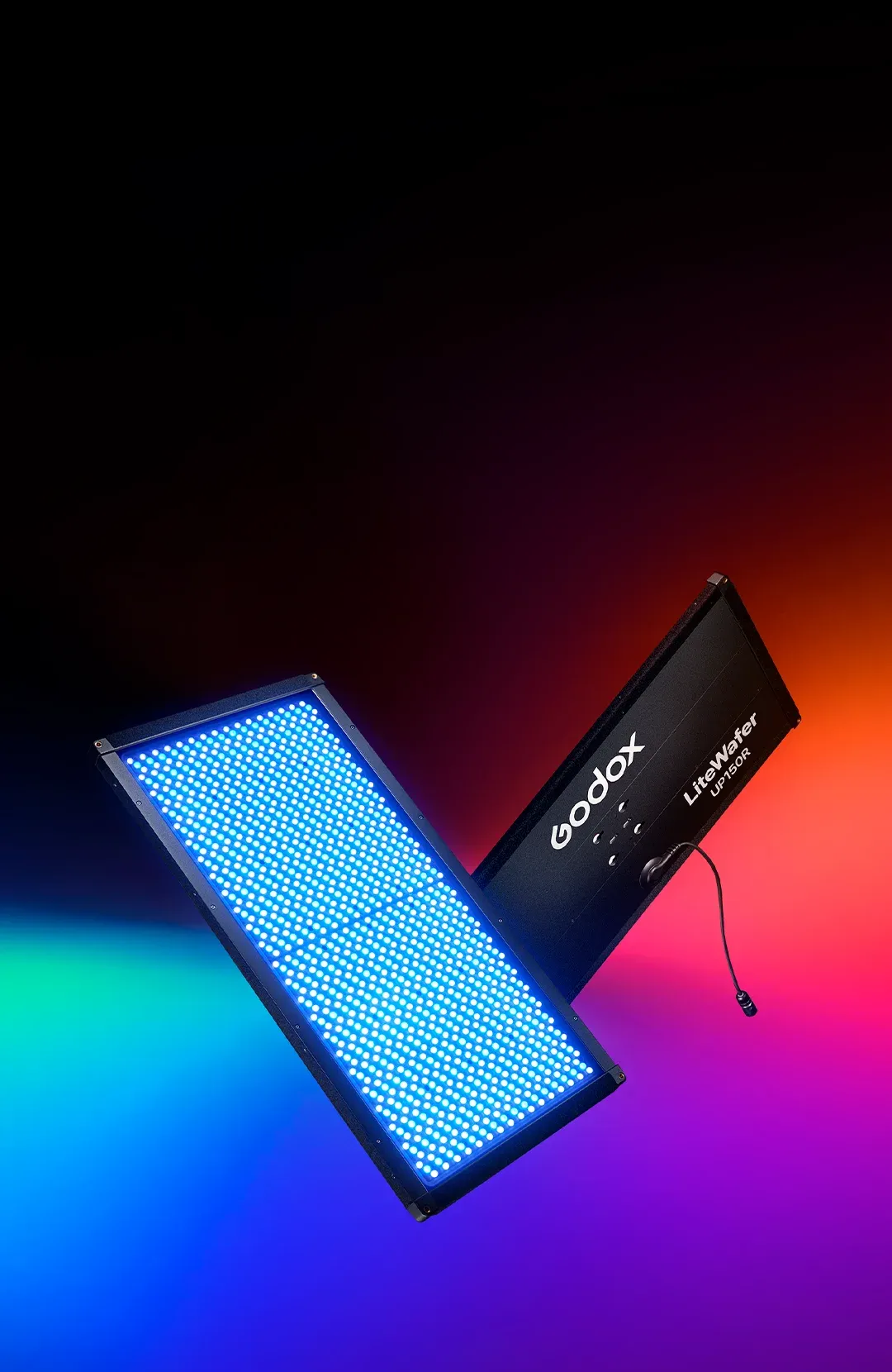 GODOX LITEWAFER UP150R RGB 1X2 LIGHT PANEL - Image 2