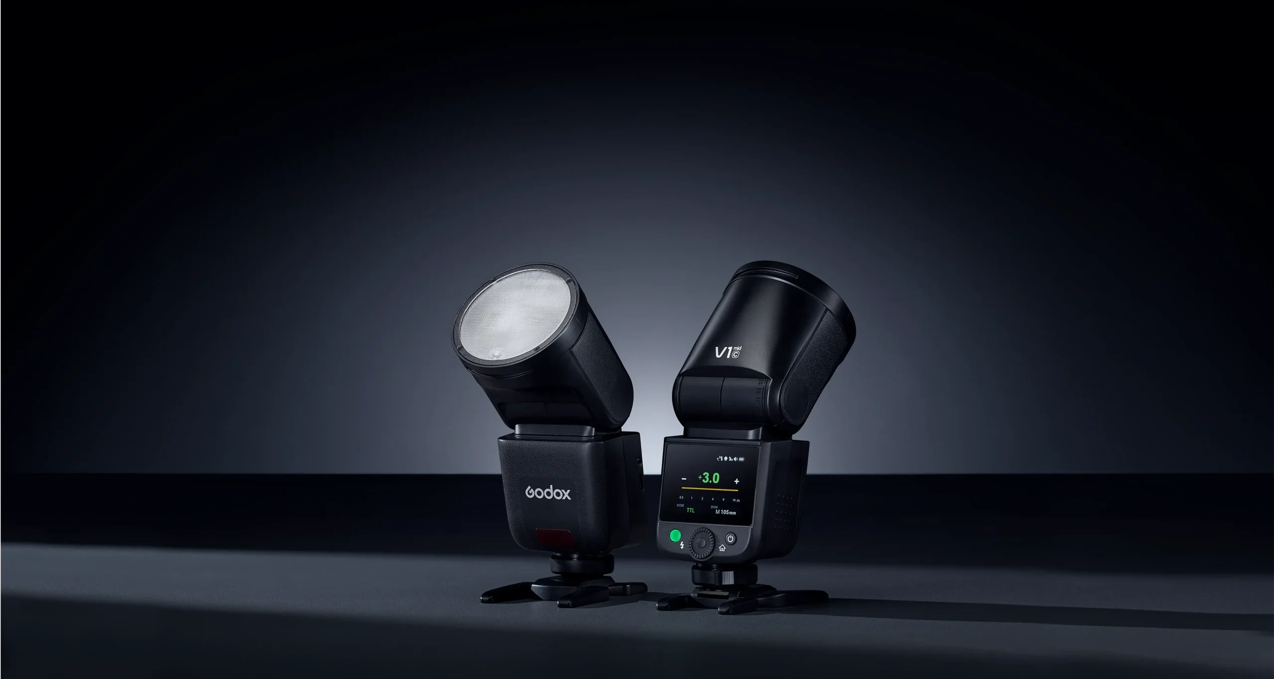 GODOX V1 MID TTL LI-ION ROUND HEAD FLASH FOR FUJI