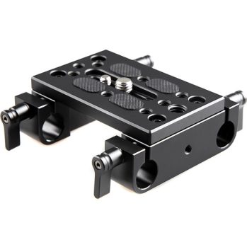 SmallRig Bottom Mount Plate with Dual 15mm Rod Clamp 1775