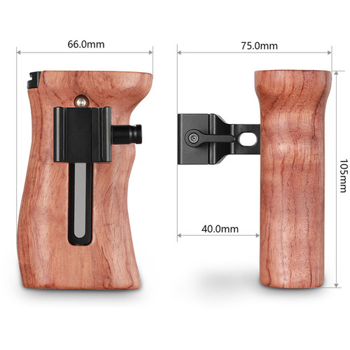 SmallRig Wooden NATO Side Handle 2187B - Image 2