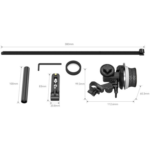 SmallRig mini Follow Focus F40 3010C - Image 6