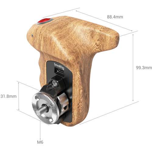SmallRig Rosette Side Handle with Record Start / Stop Remote Trigger 3324 - Image 9