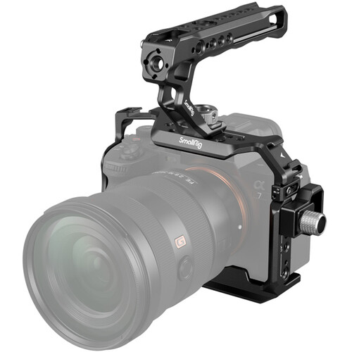 SmallRig Basic Cage Kit for Sony Alpha 7R V / Alpha 7 IV / Alpha 7S III 3668B - Image 6