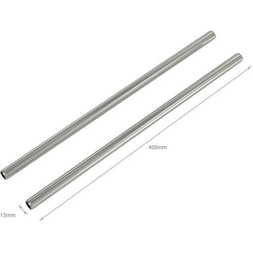 SmallRig 15mm Stainless Steel Rods (40cm / 16in) 3684 - Image 5