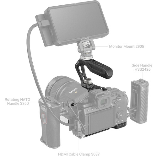 SmallRig Black Mamba Cage Kit for Panasonic LUMIX S5 3790 - Image 4