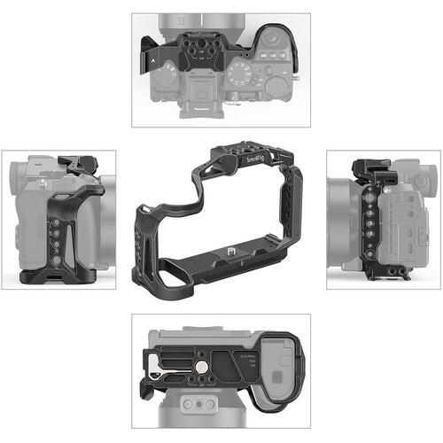 SmallRig Black Mamba Cage Kit for Panasonic LUMIX S5 3790 - Image 6
