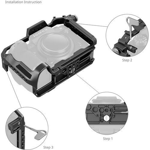 SmallRig Cage for FUJIFILM X-H2 / X-H2S 3934 - Image 8