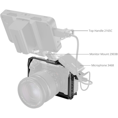 SmallRig Cage for FUJIFILM X-H2 / X-H2S 3934 - Image 5