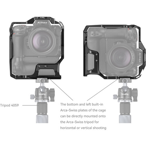 SmallRig Cage for Nikon Z 8 with MB-N12 Battery Grip 3982 - Image 5