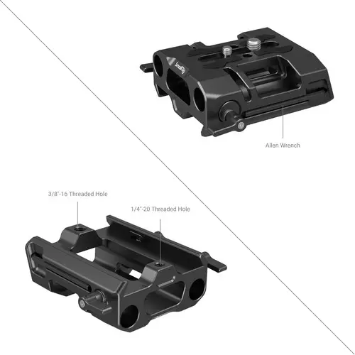 SmallRig 15mm Dovetail Bottom Mount Plate 4002 - Image 6