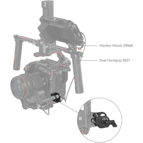 SmallRig 15mm ARRI Locating Single Rod Clamp 4171 - Image 3