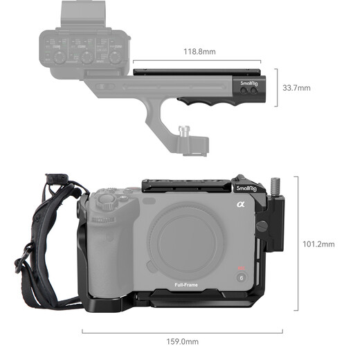 SmallRig Handheld Cage Kit for Sony FX3 / FX30 4184 - Image 2