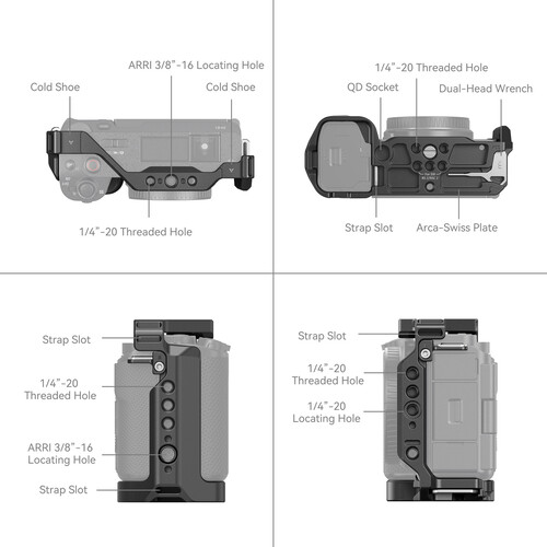 SmallRig Cage for Sony ZV-E1 4256 - Image 9