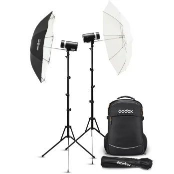 GODOX AD300ProII 2 HEAD UMB/SBOX KIT + CARRY BAG