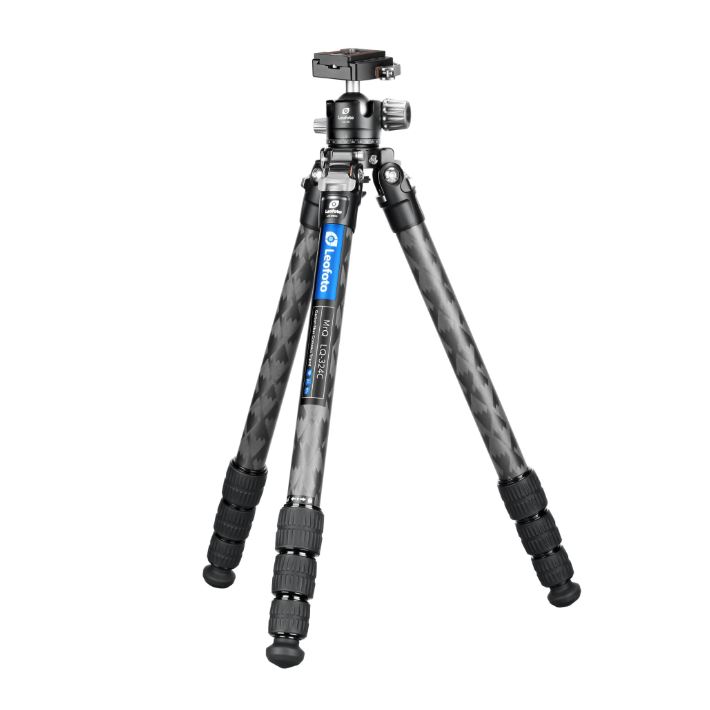 Leofoto LQ-324C Mr.Q Series 4 Section Carbon Fibre Tripod with LH-40LR (Lever Release) Ball Head